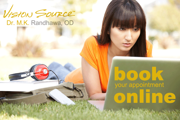 Book your optometrist appointmetn online
